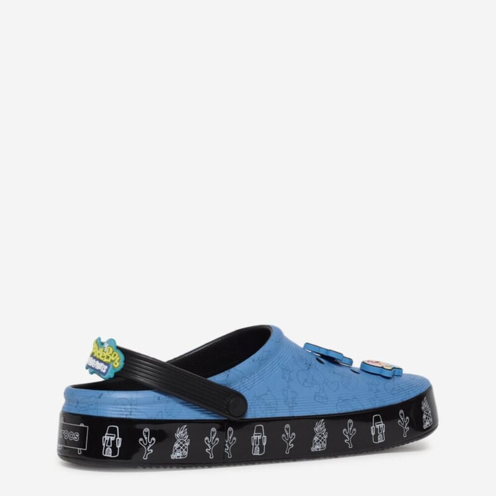 Crocs Off Court Clog SpongeBob SquarePants Mens 209825-001 NEW Sz 9 - Picture 4 of 5